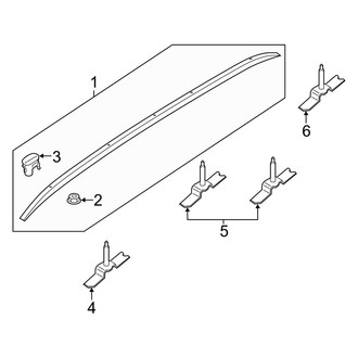 Hyundai OE - Roof - Luggage Carrier (W/O Panoramic)