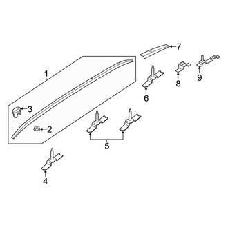 Hyundai OE - Roof - Luggage Carrier (With Panoramic)