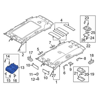 Hyundai OE - Front Reading Light