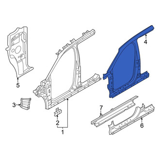Hyundai OE - Left Inner Uniside