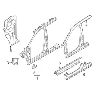 Hyundai OE - Pillars, Rocker & Floor - Aperture Panel