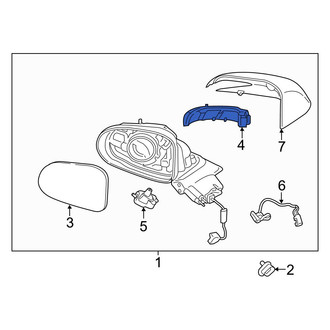 Hyundai OE - Front Right Turn Signal Light Assembly