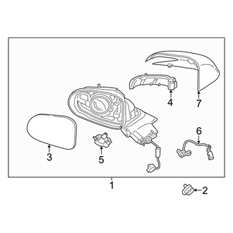 Hyundai OE - Front Door - Outside Mirrors