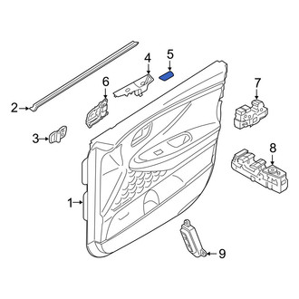 Hyundai OE - Front Left Inner Exterior Door Handle Cover