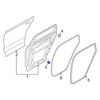 Hyundai OE - Front Door Stop