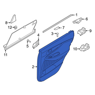 Hyundai OE - Front Left Outer Door Outer Panel