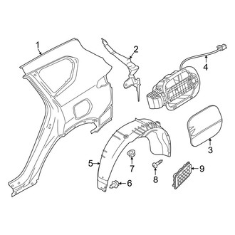 Hyundai OE - Quarter Panel & Components (Calligraphy / SE / SEL / XRT)