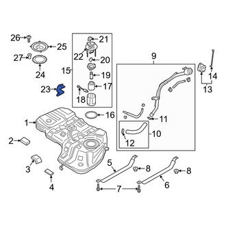 Hyundai OE - Fuel Sender and Hanger Assembly