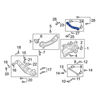 Hyundai OE - Rear Upper Suspension Control Arm