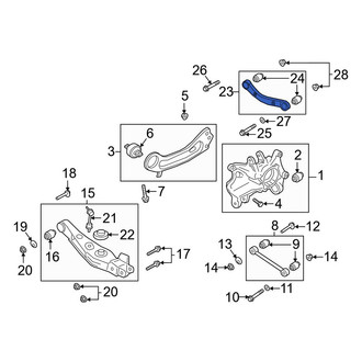 Hyundai OE - Rear Upper Suspension Control Arm