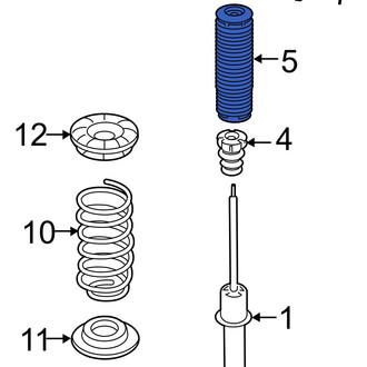 Hyundai OE - Rear Suspension Shock Absorber Bellows