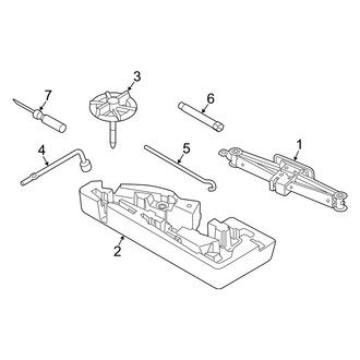 Hyundai OE - Rear Body & Floor - Jack & Components (Limited / SE / SEL / SEL Plus / Ultimate)
