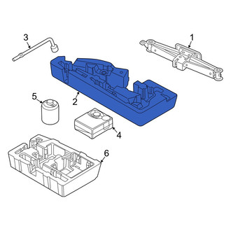 Hyundai OE - Rear Floor Storage Compartment