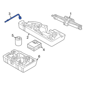 Hyundai OE - Wheel Lug Wrench