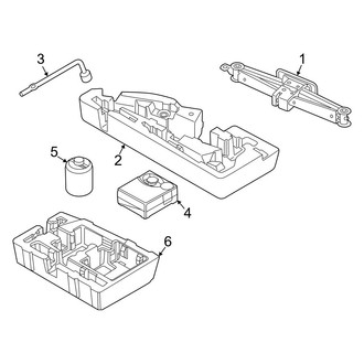 Hyundai OE - Rear Body & Floor - Jack & Components (Calligraphy / SE / SEL / XRT)