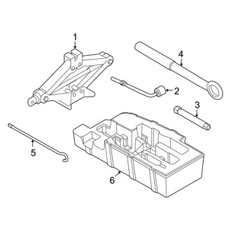 Hyundai OE - Rear Body & Floor - Jack & Components (Hybrid Blue / Hybrid Limited / Hybrid SEL Premium / Plug-In Hybrid Limited / Plug-In Hybrid SEL Convenience)