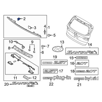 Hyundai OE - Liftgate Finish Panel Clip