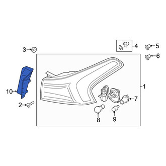 Hyundai OE - Rear Left Tail Light Cover