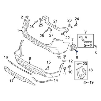 Hyundai OE - Radiator Support Panel Bolt