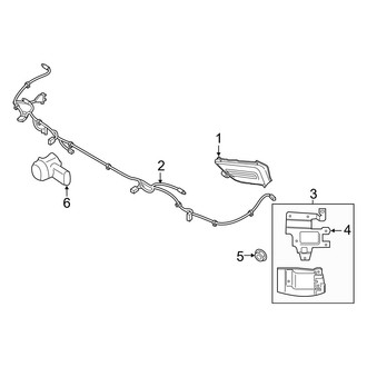 Hyundai OE - Rear Bumper - Electrical Components