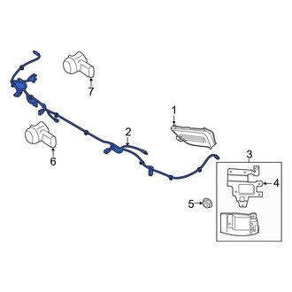 Hyundai OE - Rear Parking Aid System Wiring Harness