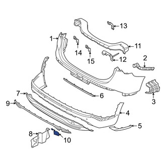 Hyundai OE - Rear Tow Eye Cap