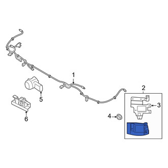 Hyundai OE - Rear Left Blind Spot Detection System Warning Sensor