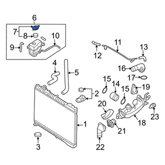 Hyundai OE - Engine Coolant Reservoir Cap