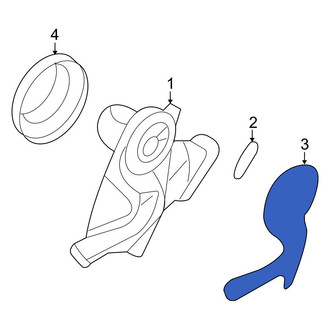 Hyundai OE - Left Engine Water Pump Gasket