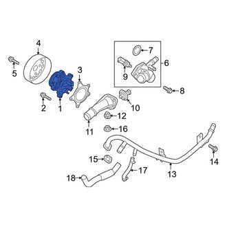 Hyundai OE - Engine Water Pump