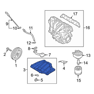 Hyundai OE - Engine Oil Pan