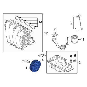 Hyundai OE - Engine Crankshaft Pulley