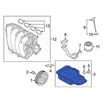 Hyundai OE - Engine Oil Pan