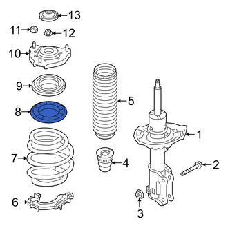 Hyundai OE - Front Upper Coil Spring Insulator