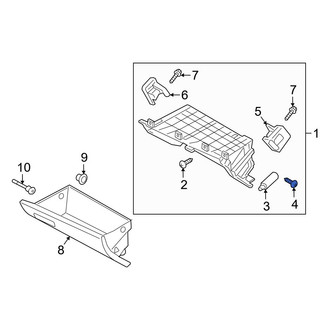 Hyundai OE - Tie Down Hook Screw