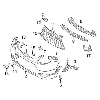 Hyundai OE - Front Bumper - Bumper & Components