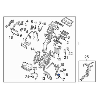 Hyundai OE - A/C Evaporator Temperature Sensor