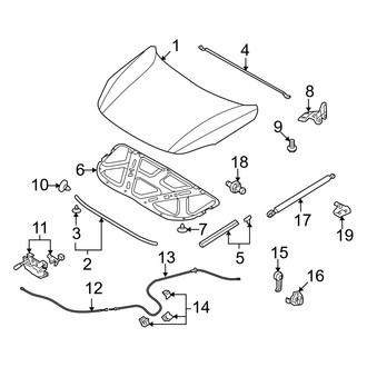 Hyundai OE - Hood & Components