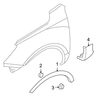 Hyundai OE - Fender - Exterior Trim
