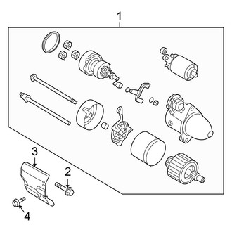 Hyundai OE - Electrical - Starter (GLS / Limited)