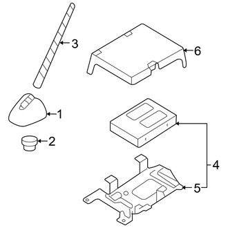Hyundai OE - Electrical - Antenna