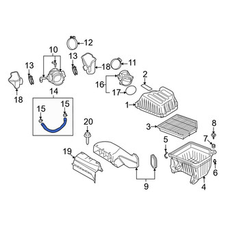 Hyundai OE - PCV Valve Hose