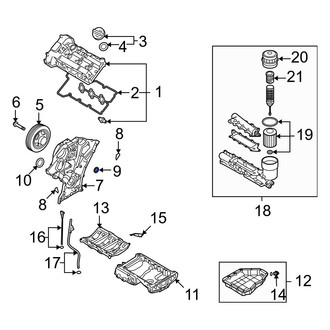 Hyundai OE - Engine Oil Filter Housing O-Ring