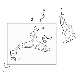 Hyundai OE - Front Suspension - Suspension Components