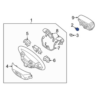 Hyundai OE - Steering Wheel Nut