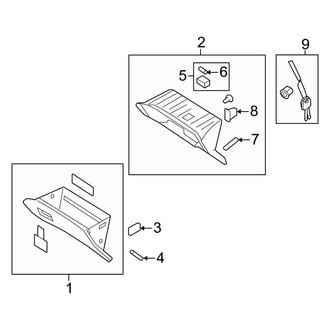 Hyundai OE - Instrument Panel - Glove Box