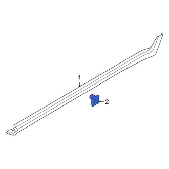 Hyundai OE - Rocker Panel Molding Clip
