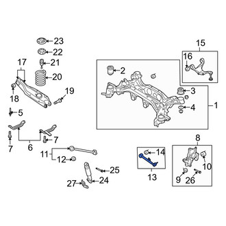 Hyundai OE - Rear Suspension Track Bar