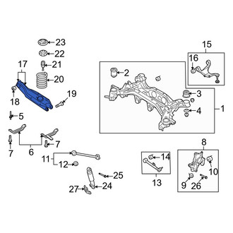 Hyundai OE - Front Right Suspension Control Arm
