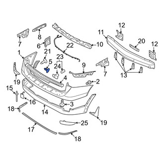 Hyundai OE - Grille Screw